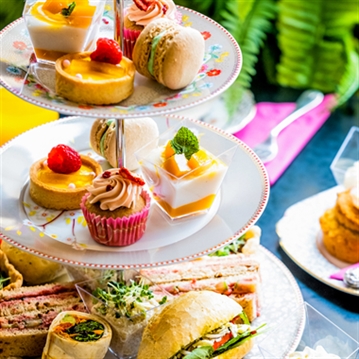 Traditional Afternoon Tea with a Gin Cocktail at Brigit Bakery