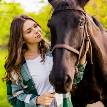 2 Hour Private Meditation Session with Horses for Two
