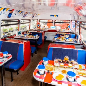 Weekend Paddington Afternoon Tea Bus Tour for One Adult & One Child