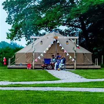 Two Nights Glamping Break for Two in a Bell Tent