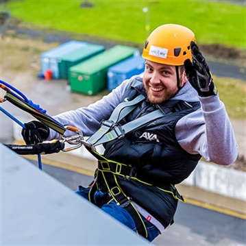 The Anfield Abseil at Liverpool FC