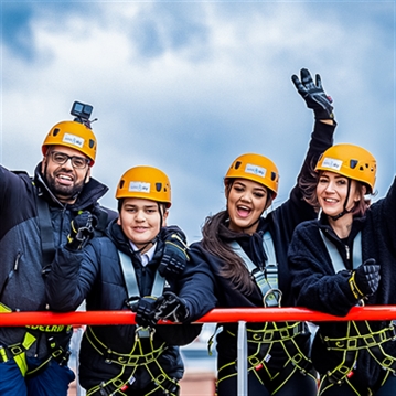 The Anfield Abseil at Liverpool FC