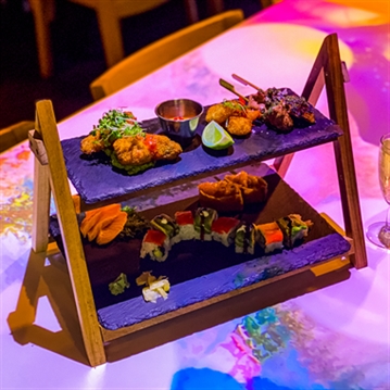 Bottomless Fizz and Pan Asian Afternoon Tea for Two at Inamo