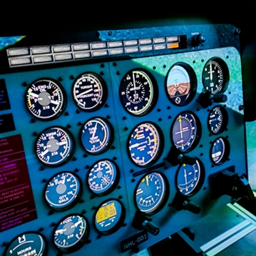 Private Helicopter Flight Simulator with Lunch for Two