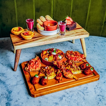 Afternoon Tea for Two with a Teapot Cocktail at Revolucíon de Cuba