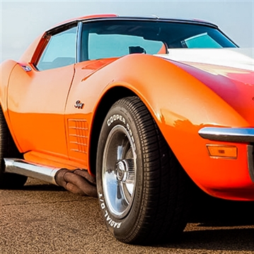 Corvette Stingray Race Car Blast