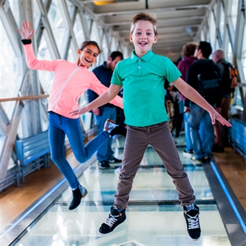 Entrance to Tower Bridge & 2 Course Meal at The Shakedown for Two