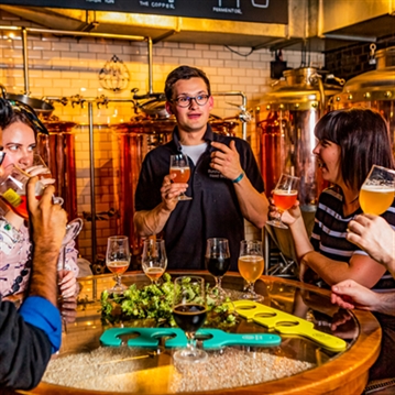 Beer Master Class and Burger Meal for Two