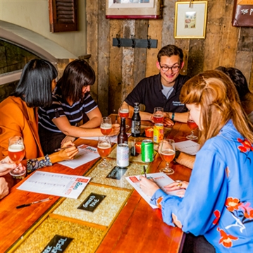 Beer Master Class and Burger Meal for Two