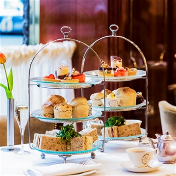 London Afternoon Tea at Caffe Concerto