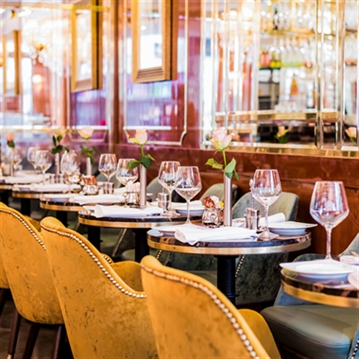 London Afternoon Tea at Caffe Concerto