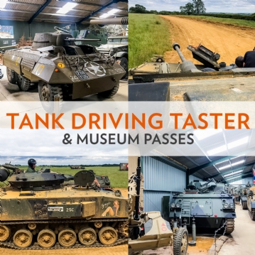 Tank Driving Taster and Museum Passes