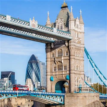 Entrance to Tower Bridge & 3 Course Meal at The Shakedown for Two