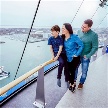 Afternoon Tea in The Clouds for Two at Spinnaker Tower