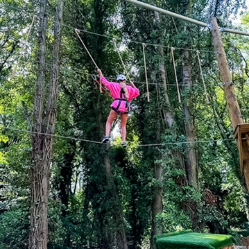 High Ropes and Zip Wire for Four