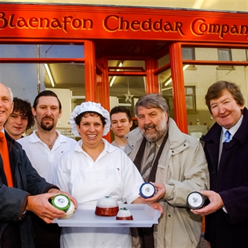 Cheese Tasting for Two at The Blaenafon Cheddar Company
