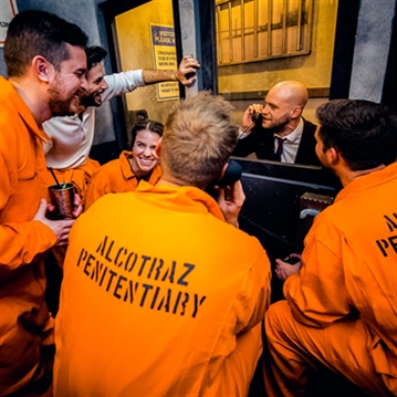 Immersive Cocktail Experience for Two at Alcotraz Prison Bar