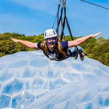 Skywire for Two at Hangloose Eden