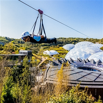 Skywire for Two at Hangloose Eden
