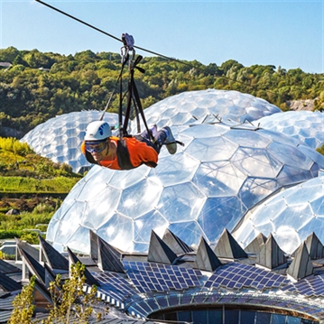 Skywire for Two at Hangloose Eden