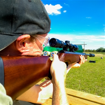 Air Rifle Shooting Experience with Exploding Targets for Two