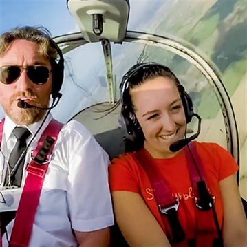 Flying Lesson with Scenic View of Silverstone