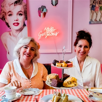 1950's Bottomless Afternoon Tea for Two