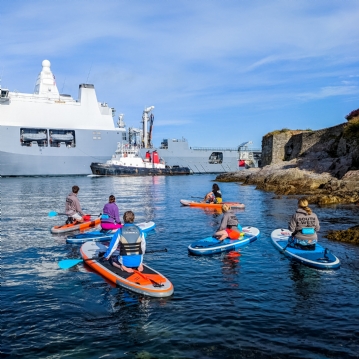 Standup Paddleboarding Lesson Experience