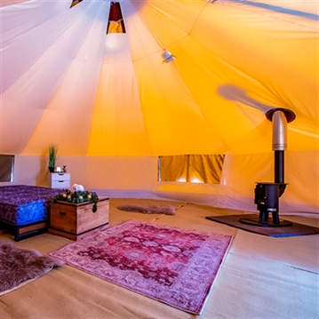 Overnight stay in a Bell Tent