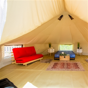 Overnight stay in a Bell Tent