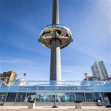British Airways i360 & Afternoon Tea at Hilton Brighton Metropole for Two