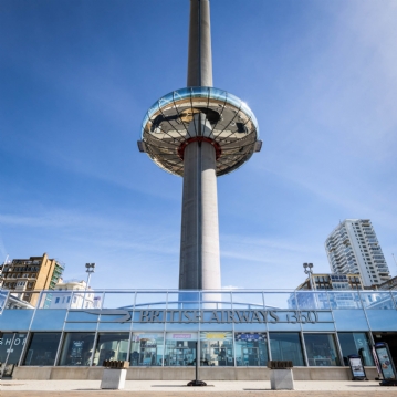 Afternoon Tea for Two in Brighton with Brighton i360 Journey