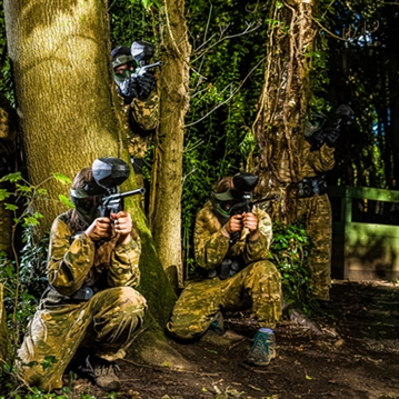 Forest Paintball for Two with 100 Paintballs