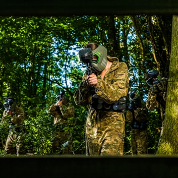 Forest Paintball for Four with 100 Paintballs