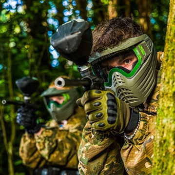 Forest Paintball for Four with 100 Paintballs