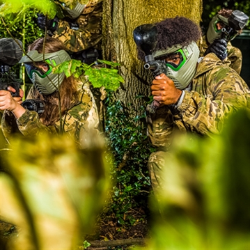 Forest Paintball for Four with 100 Paintballs