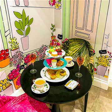 Afternoon Tea with a Glass of Champagne for Two at Brigit's Bakery