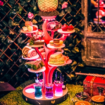 Arcane Wizards Afternoon Tea for Two at The Wands & Wizards Exploratorium