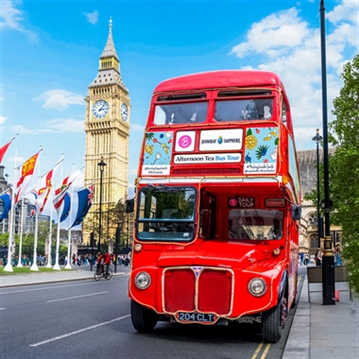 Afternoon Tea Gin Bus Tour for Two