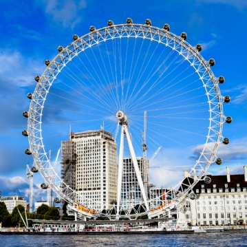 Entrance to the London Eye & 2 Course Meal at Las Iguanas for Two