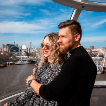 Family Entrance to the London Eye & 2 Course Meal at Las Iguanas