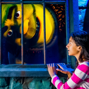 Family Entrance to Shrek's Adventure! London & Lunch at Las Iguanas 