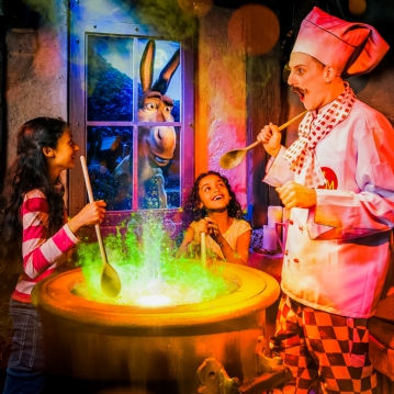 Family Entrance to Shrek's Adventure! London & Lunch at Las Iguanas 