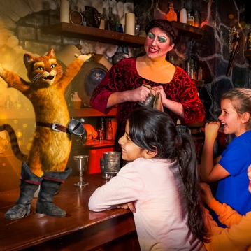 Family Entrance to Shrek's Adventure! London & Lunch at Las Iguanas 