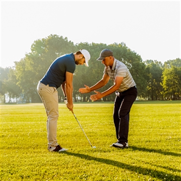 60 Minute Golf Lesson with £5 Voucher for Two