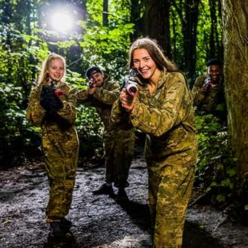 Forest Laser Tag for Two