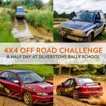 4x4 Off Road Challenge & Half Day at Silverstone Rally School