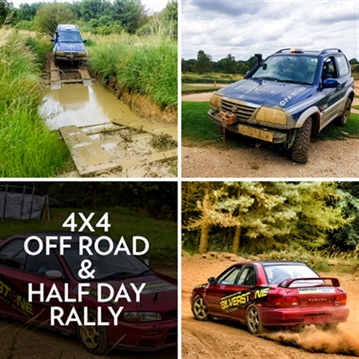 4x4 Off Road Challenge & Half Day at Silverstone Rally School
