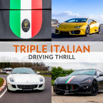 Triple Italian Driving Thrill