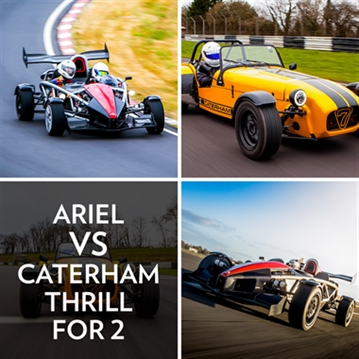 Ariel Vs Caterham Thrill for Two